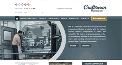 Desktop Screenshot of craftsmanautomation.com